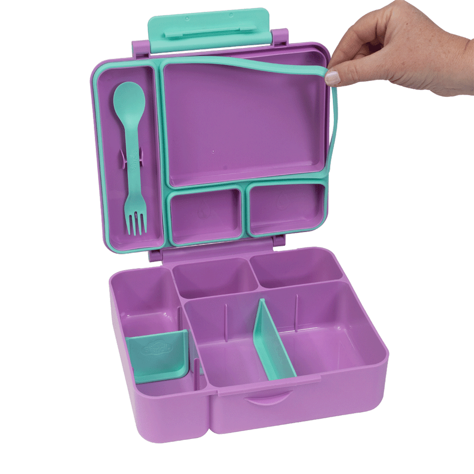 All-in Lunch Box - Fuchsia - Lilac