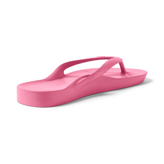 Archies Arch Support Thongs - Hot Pink