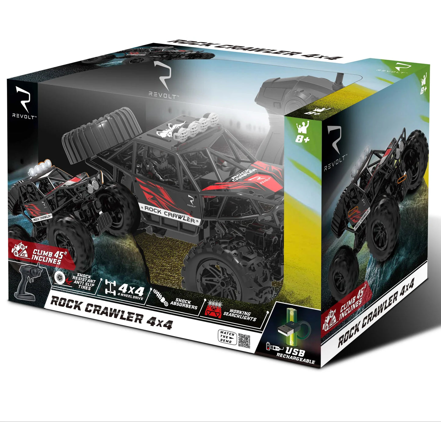Revolt Radio Control Rock Crawler 4x4