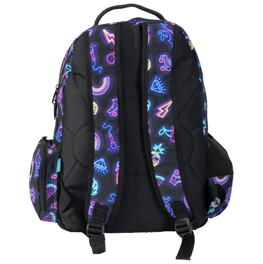 Big Kids Backpack - Neon Party