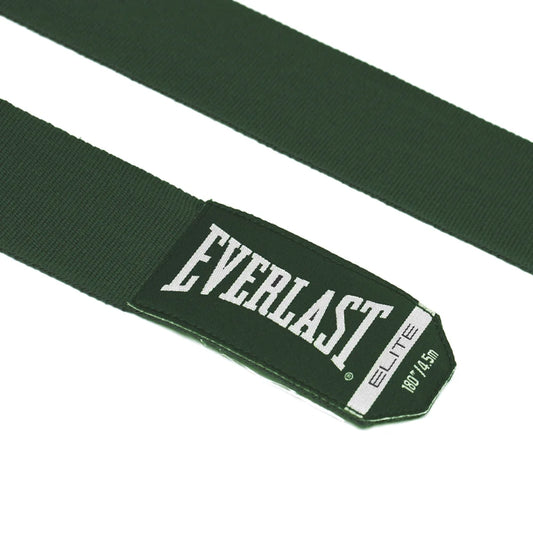Everlast Elite 180 inch Hand Wraps - Green