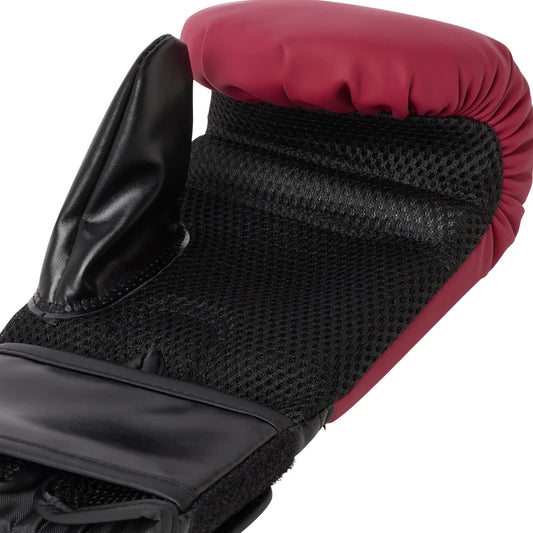 Everlast Elite Tempo Cardio Boxing Glove - Deep Cherry/Black
