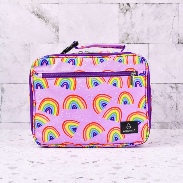 Insulated Lunch Bag - Rainbows