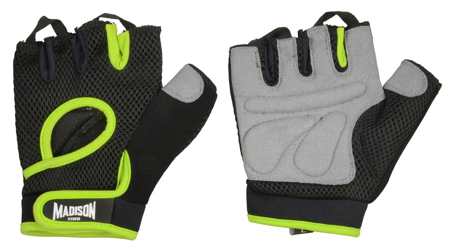 Madison Motivate Womens Fitness Gloves - Green