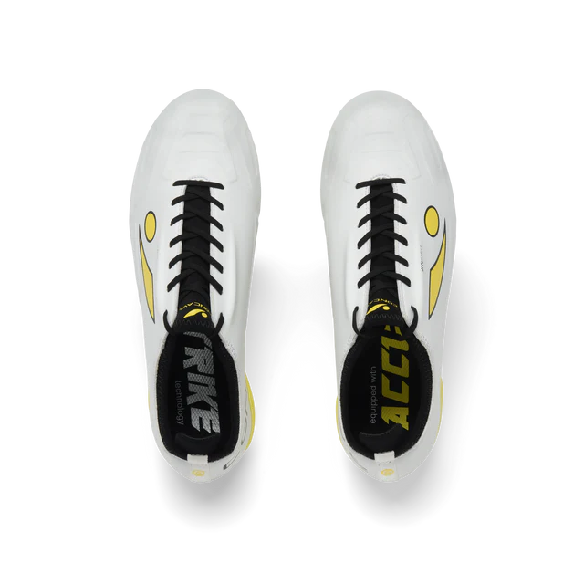 Concave Halo Kids v2 Football Boot - White/Yellow/Black