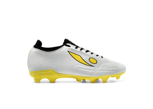 Concave Halo Kids v2 Football Boot - White/Yellow/Black