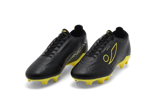 Concave Halo Kids v2 Football Boot - Black/Yellow