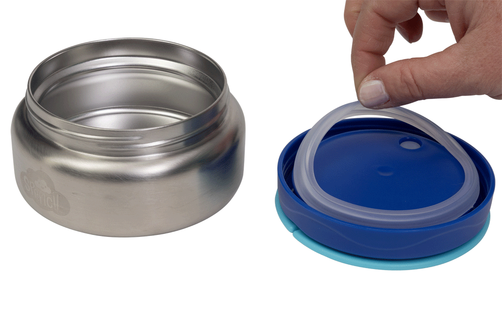 Hot Stuff Insulated Food Jar 300ml - Azure