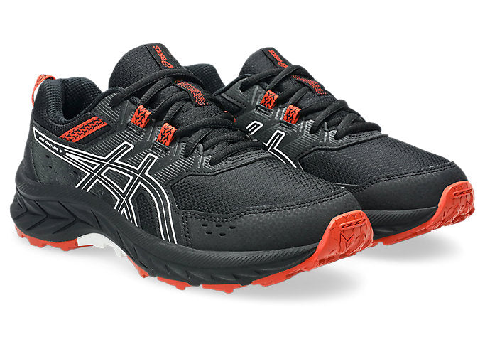 Asics Pre Venture 9 GS Kids Running - Black/White