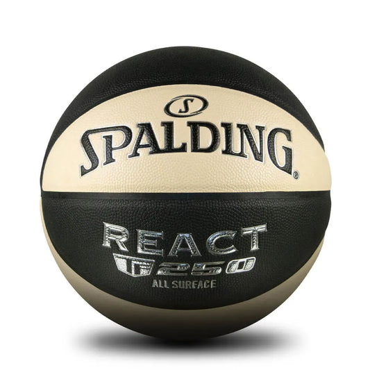 Spalding React TF-250 Basketball Oatmeal/Black - Size 7