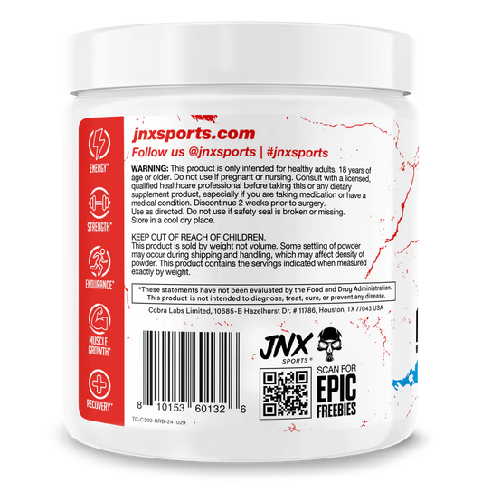 JNX The Curse! Creatine Monohydrate - Blue Raspberry