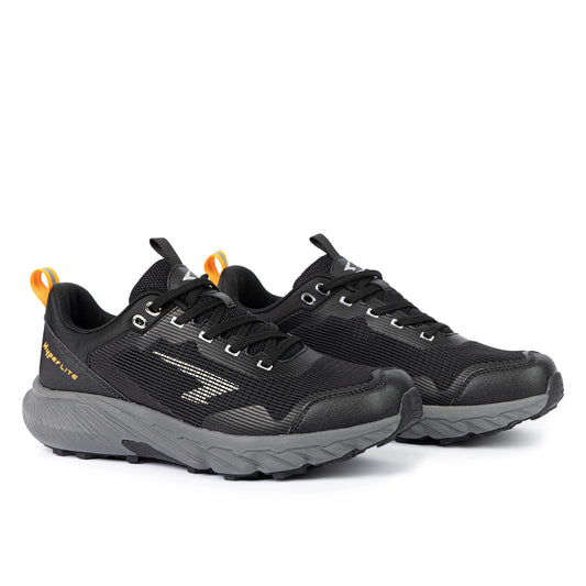 Sfida Lark Mens Trail Runner - Black/Grey/Orange