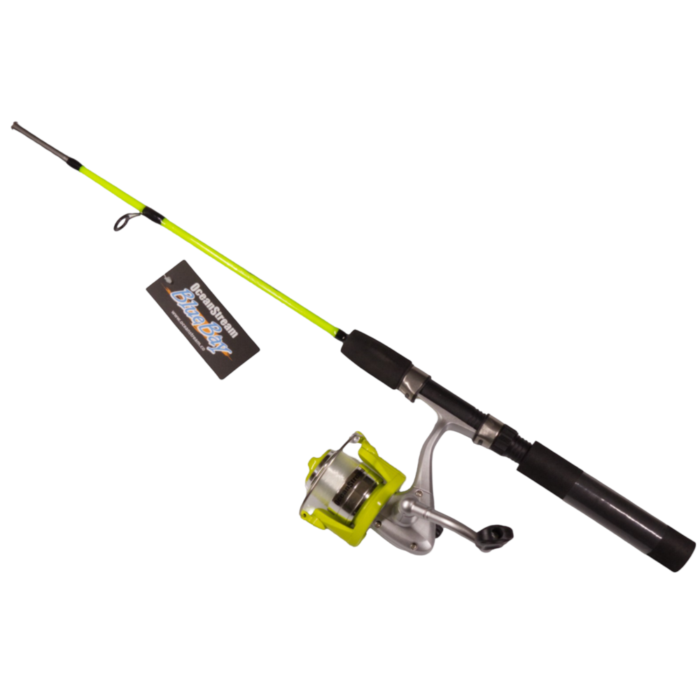 OceanStream Blue Bay Rod Reel Combo - 5ft Yellow