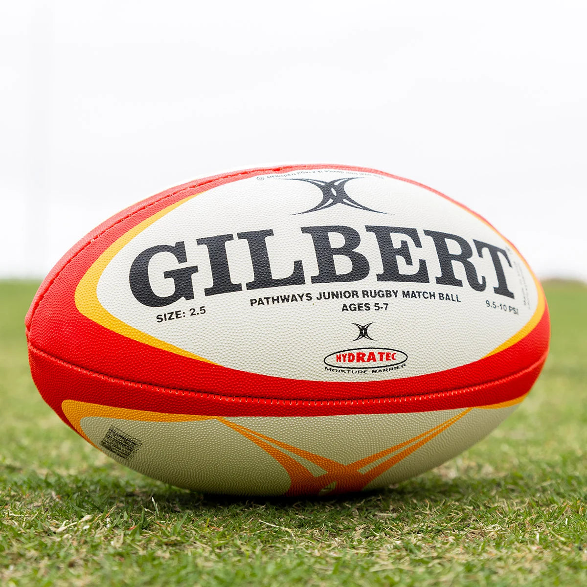 Gilbert Pathways Junior Rugby ~ White/Red