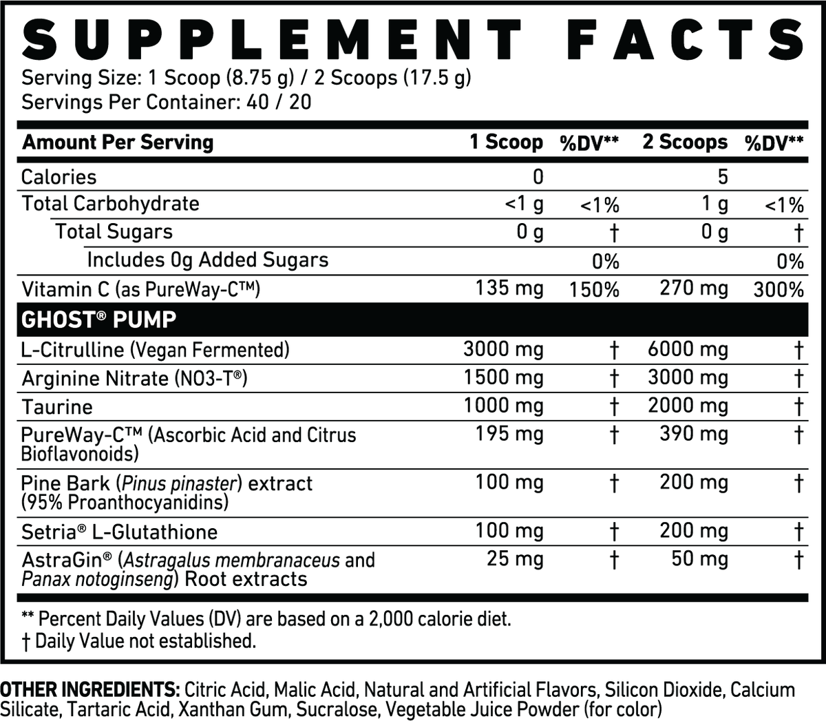 Ghost - Pump- Nitric Oxide