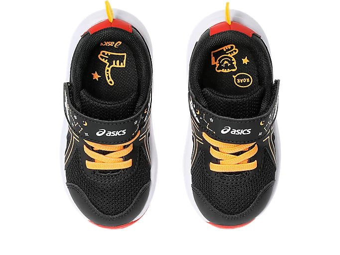 Asics Gel Contend 9 Kids TS School Yard - Black/Orange Pop