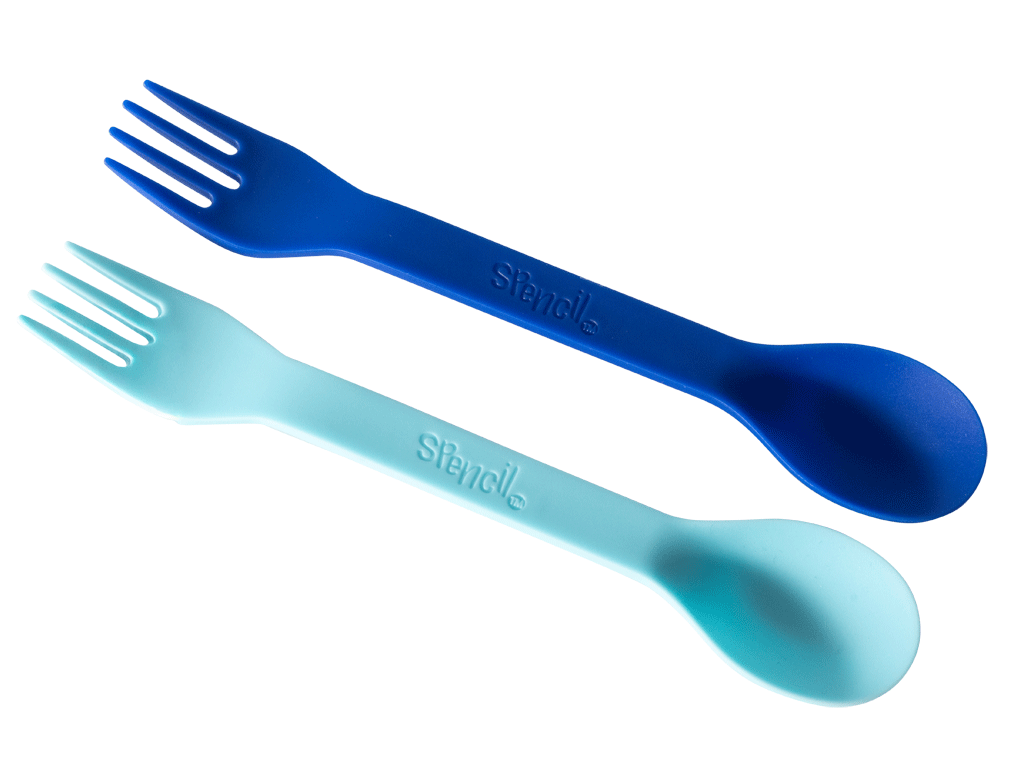 Spork Set 2pk - Azure/Sky
