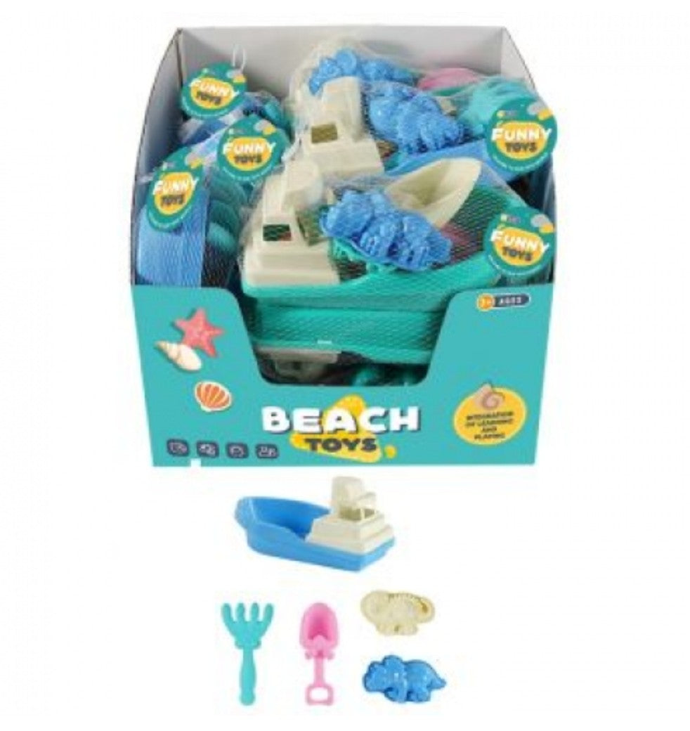 Beach Boat 23cm with accessories