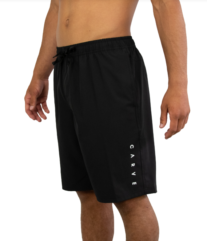 Carve Power Up Mens Flat Waist Boardies 20"