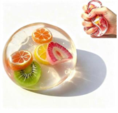 Coconut Oil Ball Fruit Squishy