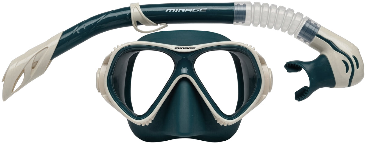 Mirage Tiwi Adult Silicone Mask & Snorkel - Ivory