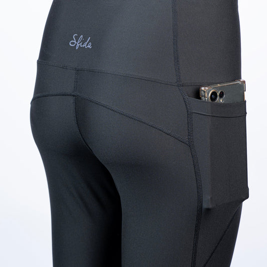 Sfida The Go Ladies Active Phone Pocket Leggings - Black