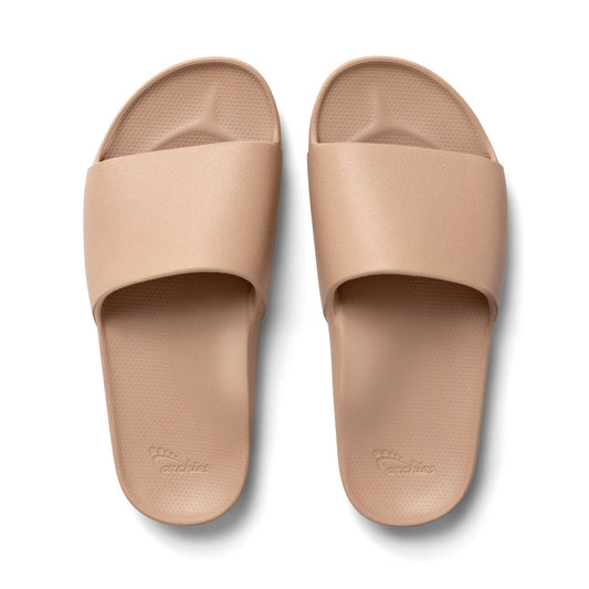 Archies Arch Support Slide - Tan