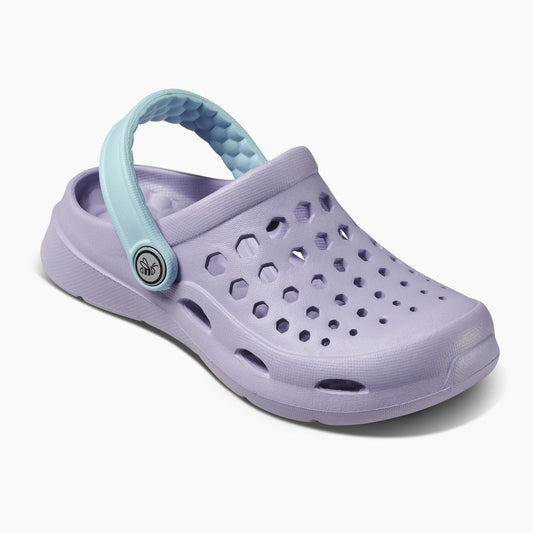 Joybees Kid's Active Clog - Lilac/Sky Blue
