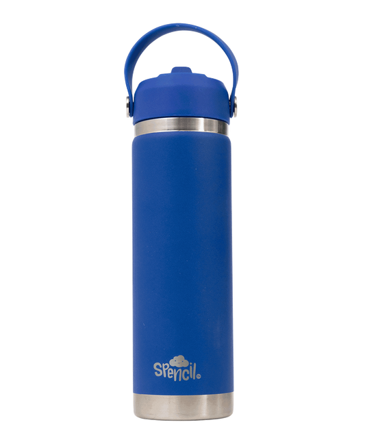 Big Insulated Water Bottle 650ml - Azure