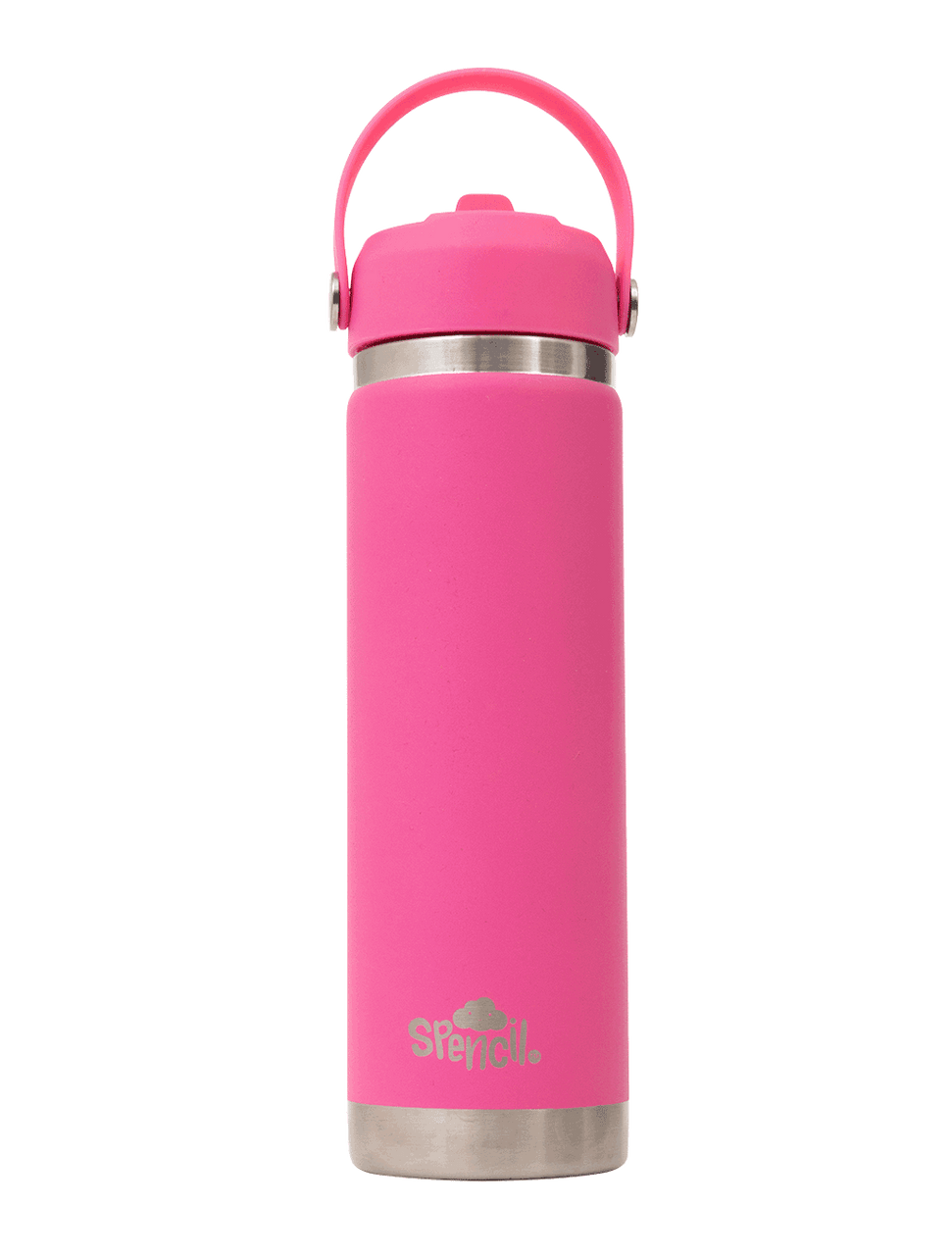 Big Insulated Water Bottle 650ml - Fuchsia