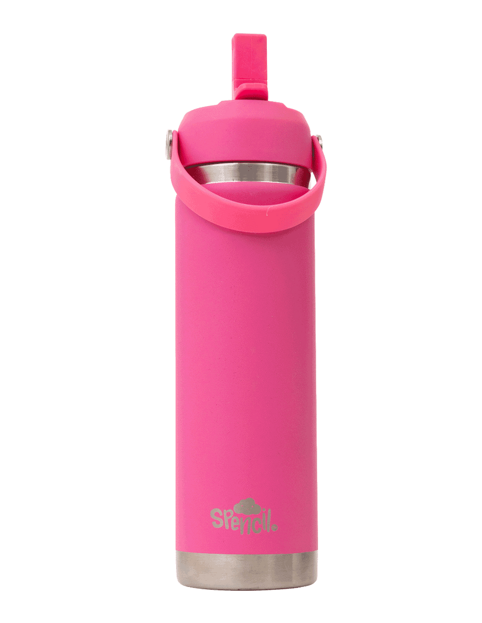 Big Insulated Water Bottle 650ml - Fuchsia