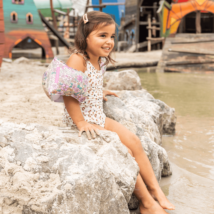 Swim Essentials Inflatable Arm Bands - Blossom, 2-6 yrs