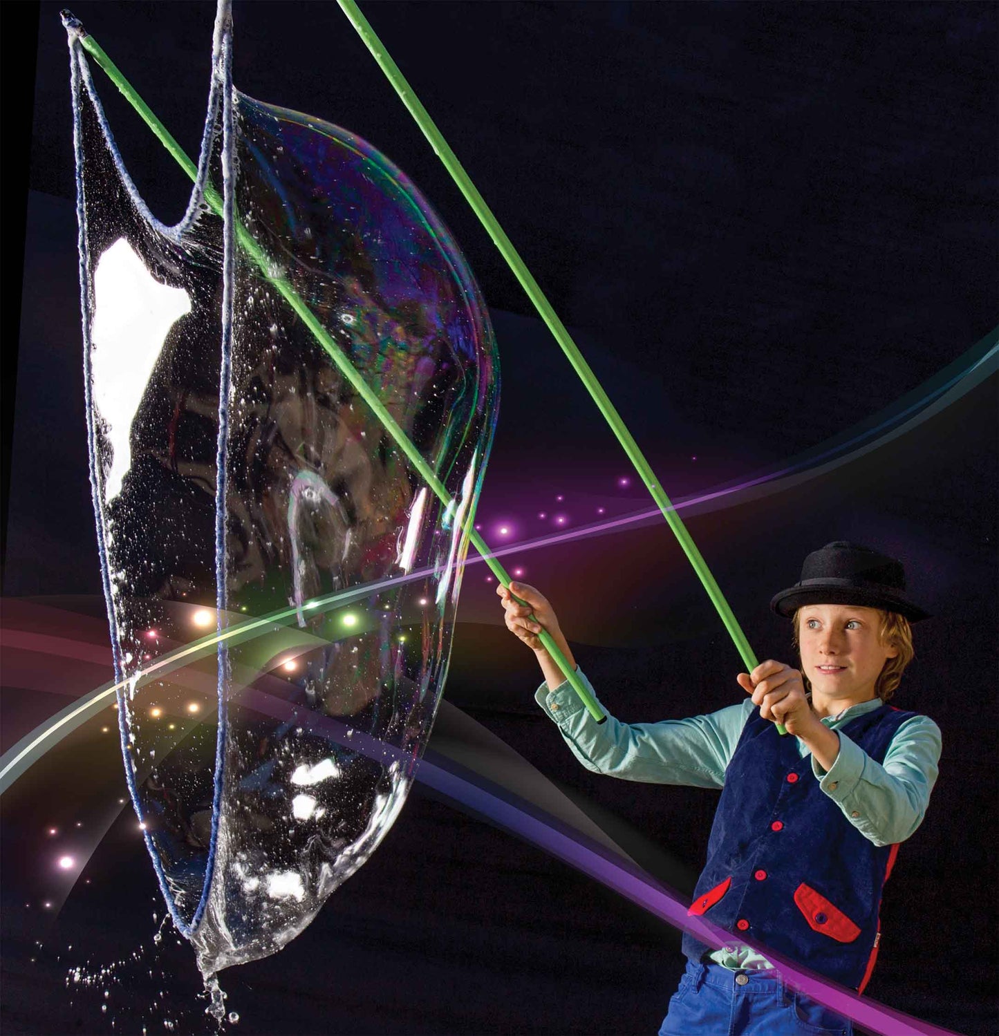 Extendable Bubble Stick