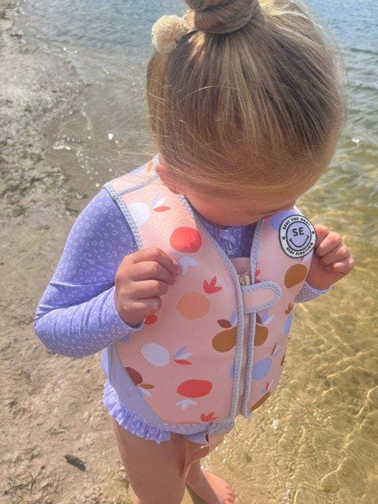 Swim Essentials Kids Swimming Vest - Summer Fruits, 3-6 yrs