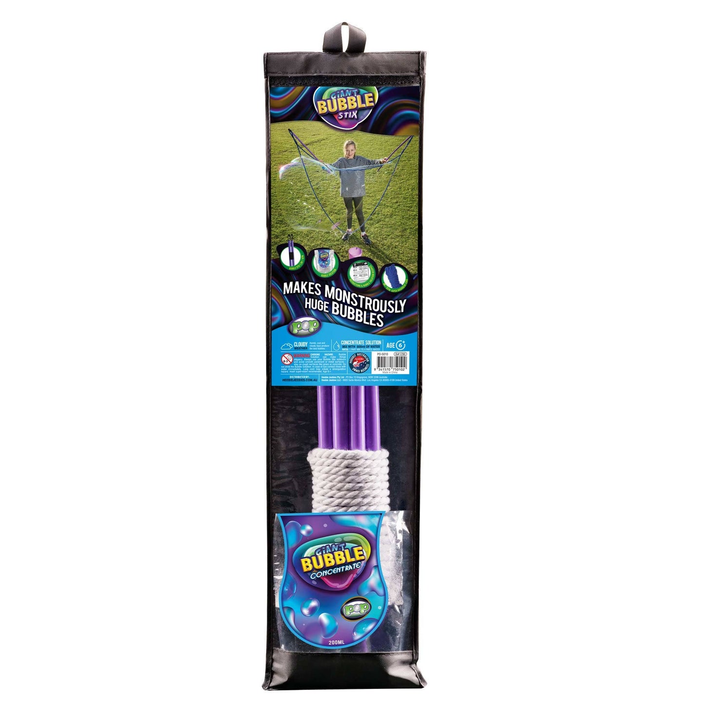 Extendable Bubble Stick