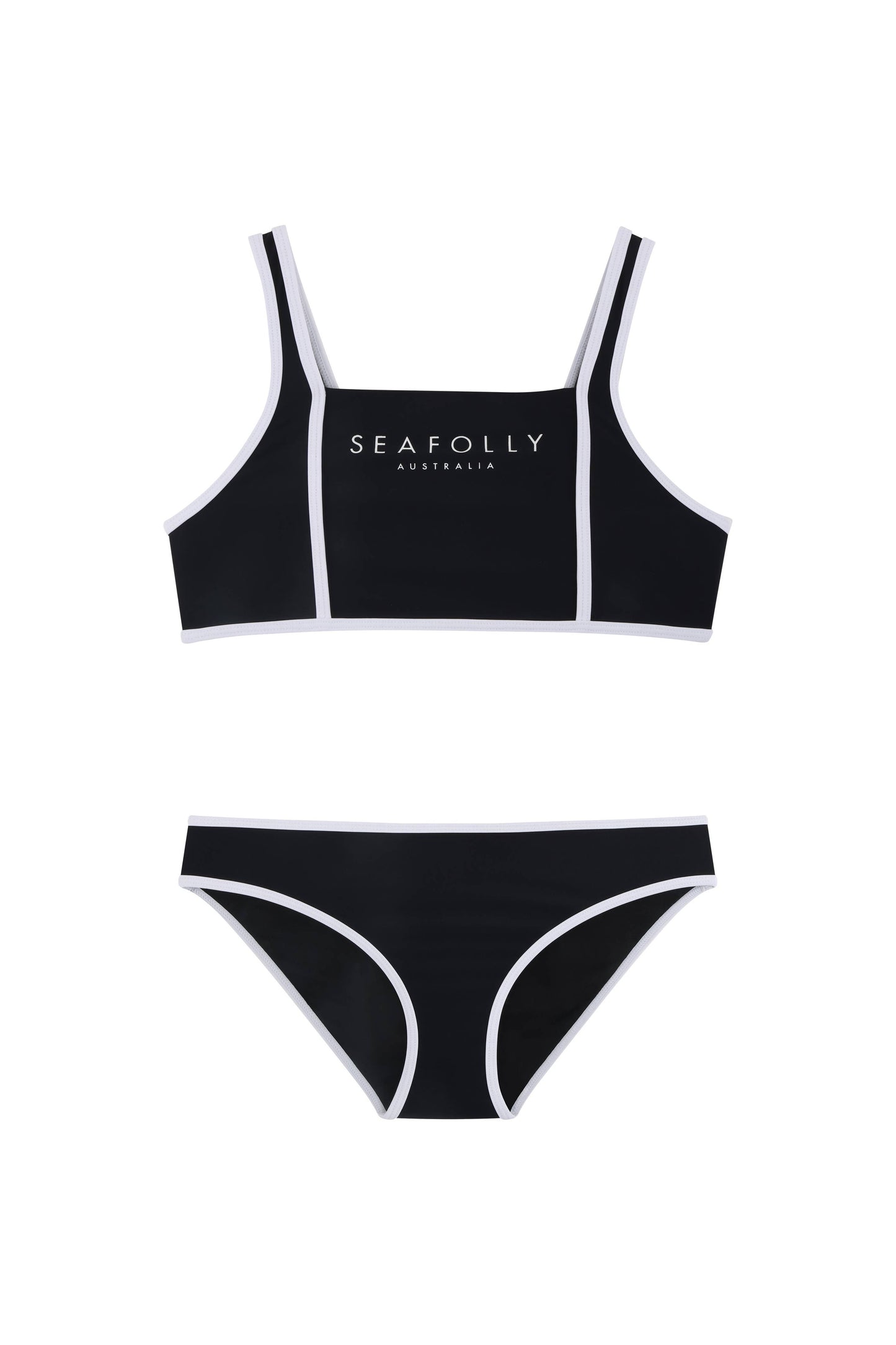 Seafolly Kids Essentials Bikini - Black