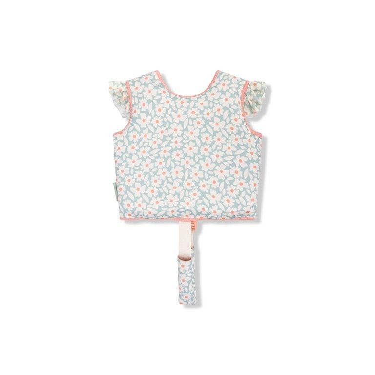 Swim Essentials Kids Swimming Vest - Florish Green, 3-6 yrs