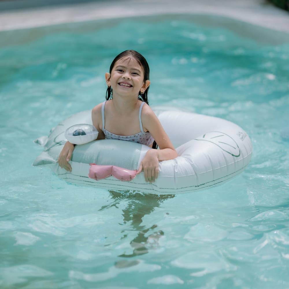 Swim Essentials Inflatable Swim Ring - Puck Pufferfish, 95 cm