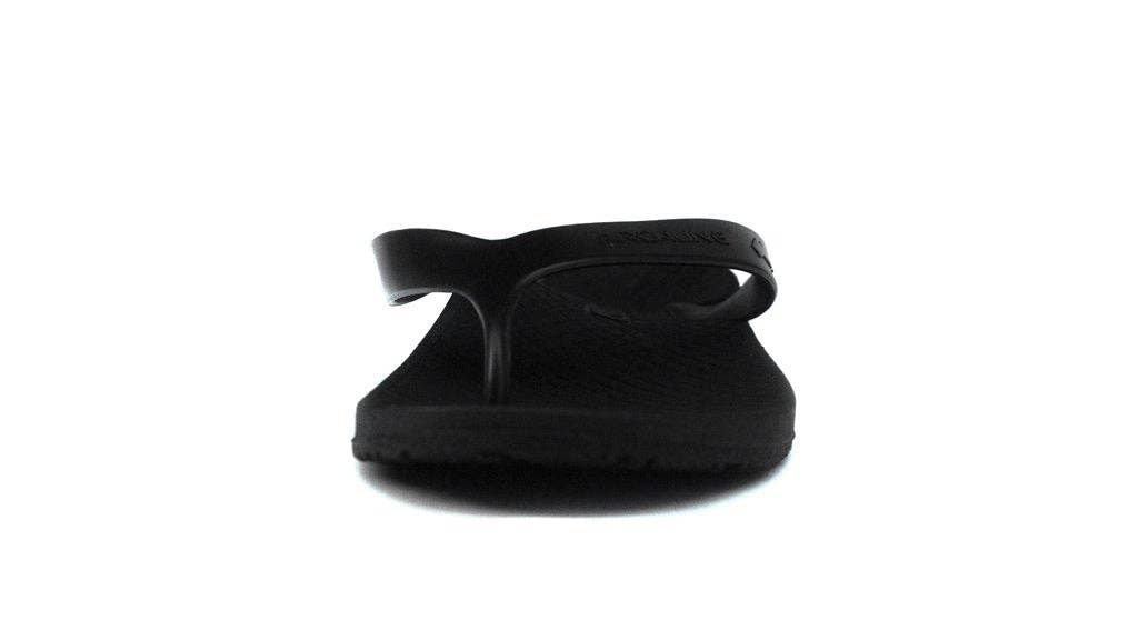 Archline Kids Orthotic Flip Flops – Black/Black