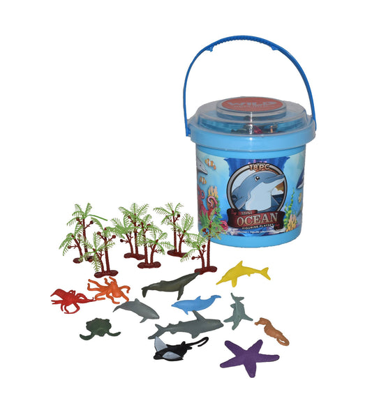 Wild Republic Bucket - Mini Ocean