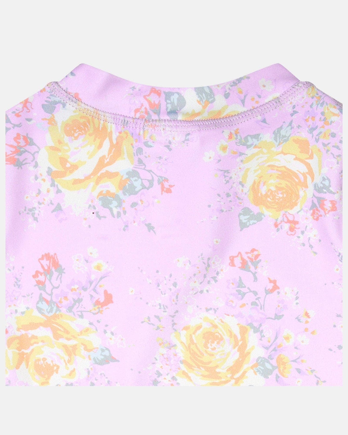 Swim Kids Rashie L/S Full Zip Classic - Scarlet