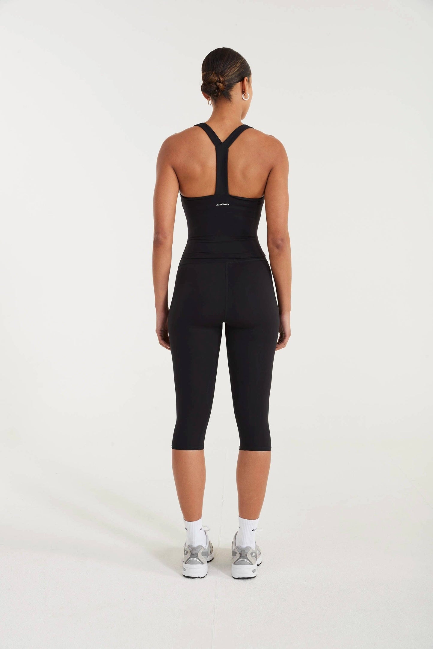 ALLFENIX EcoSculpt Capri Legging - Black