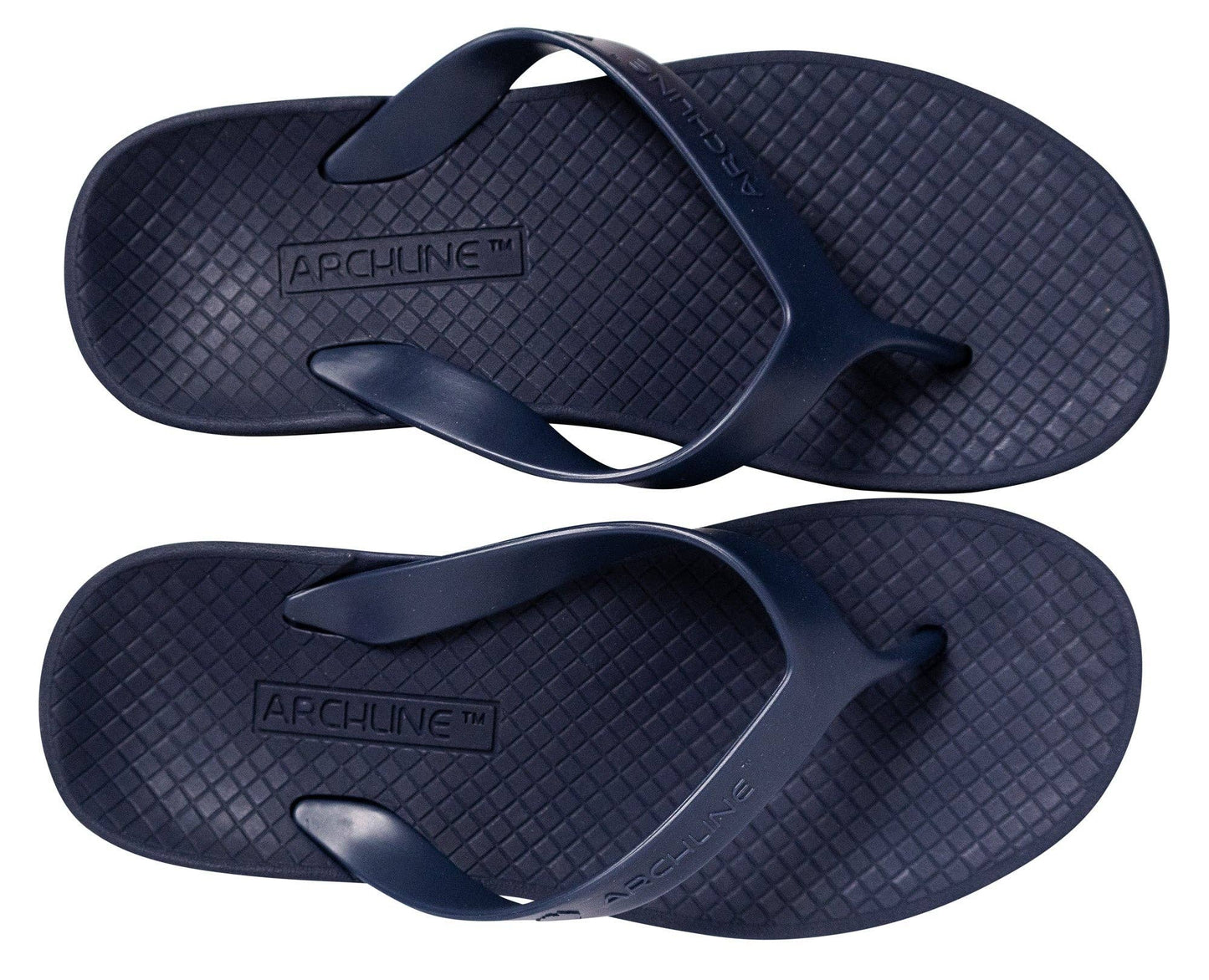 Archline Kids Orthotic Flip Flops – Navy