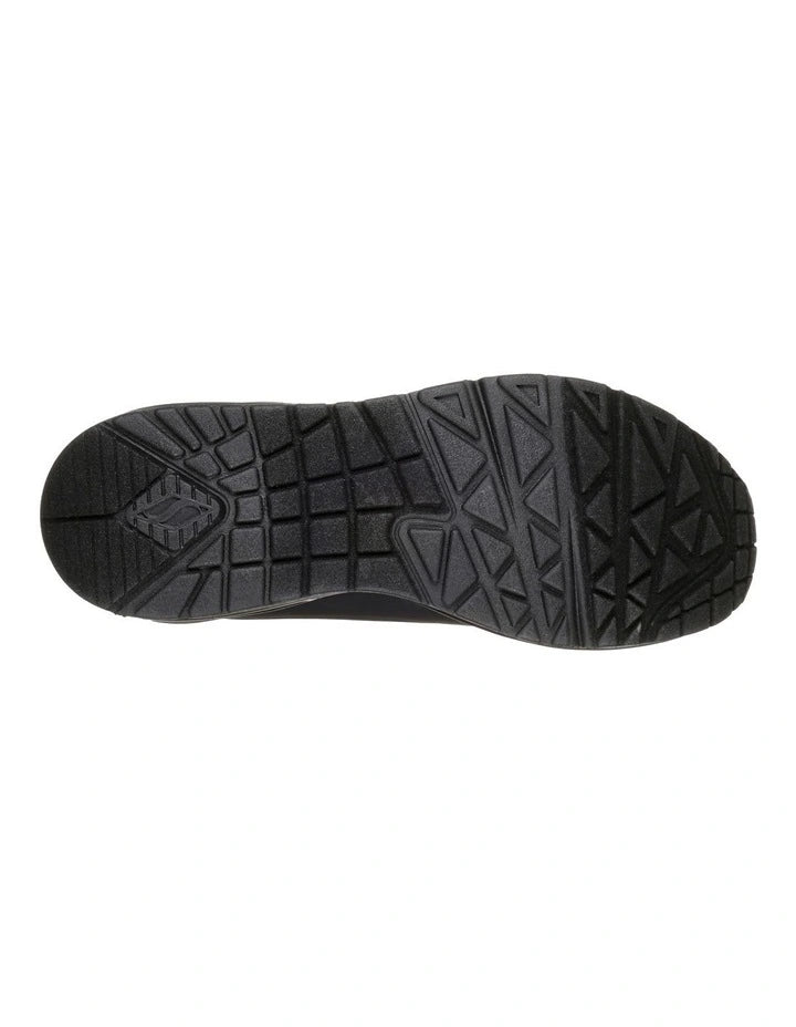 Skechers Womens Uno Stand on Air - Black