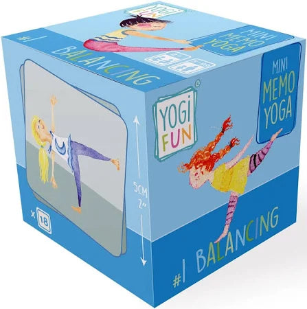 Yogi FUN Mini Memo Balancing, Sitting and Twisting Games