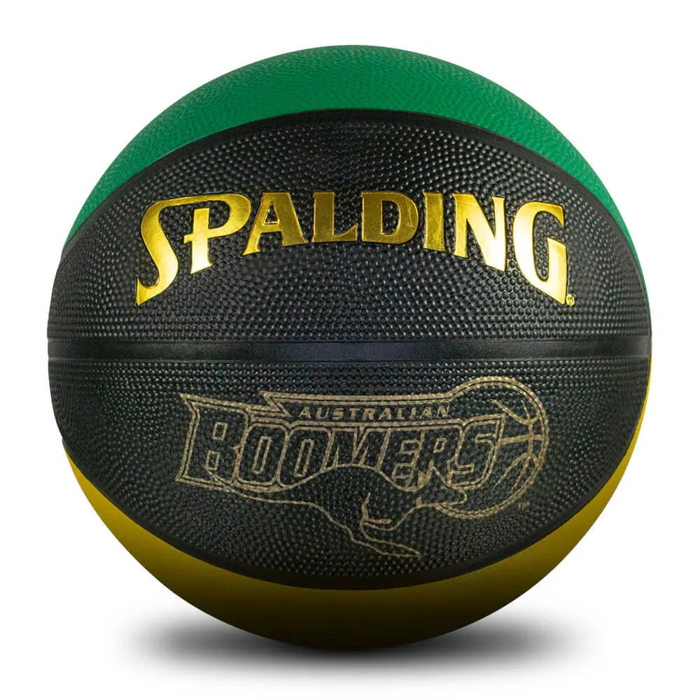 Spalding Retro Boomers Gold Outdoor Basketball