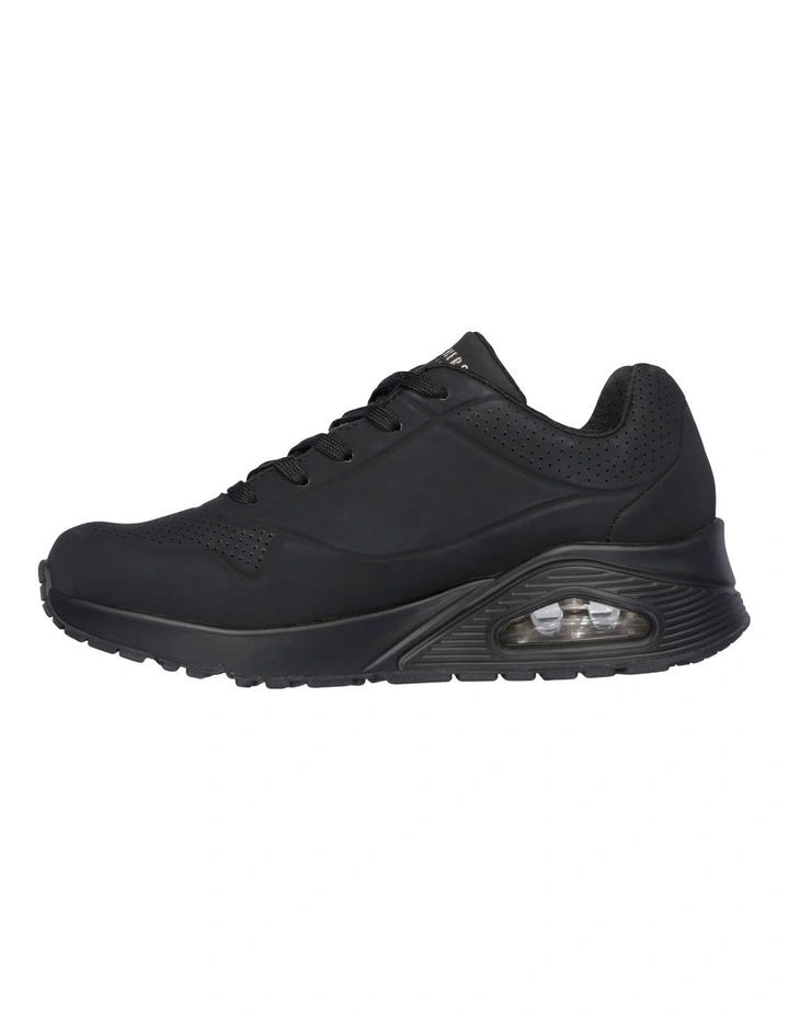 Skechers Womens Uno Stand on Air - Black