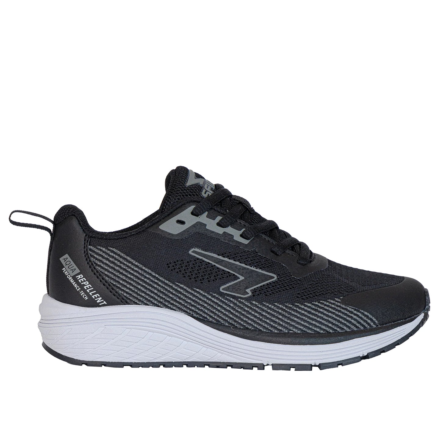 Sfida Inta Kids Runners (Lace Up) - Black