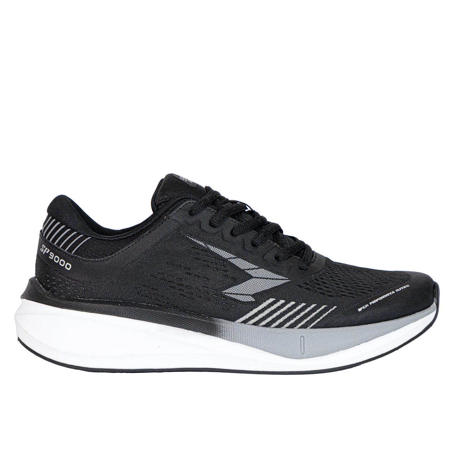 Sfida SP9000 Mens Running - Black/Grey