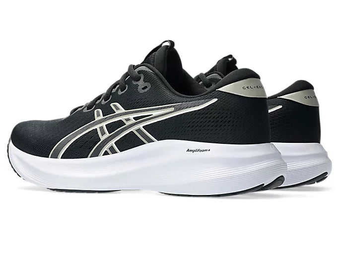 Asics Gel-Excite 11 Mens Running EXTRA WIDE (4E) - Black/Meteor Grey